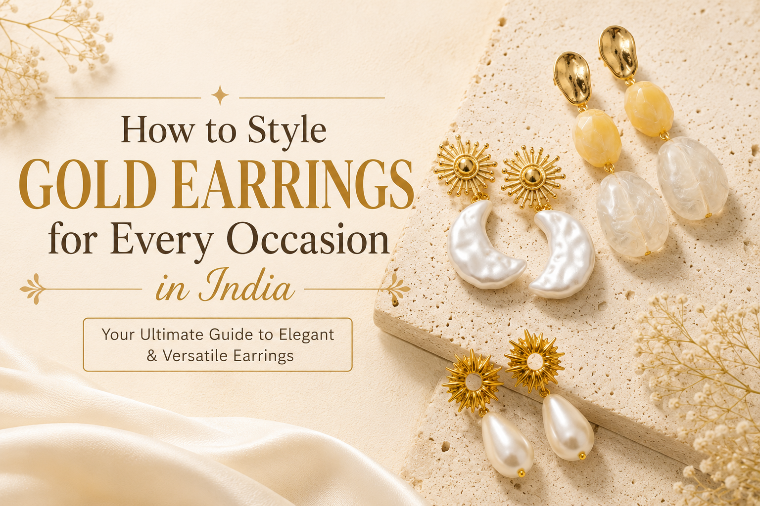 How to Style Gold Earrings for Every Occasion in India