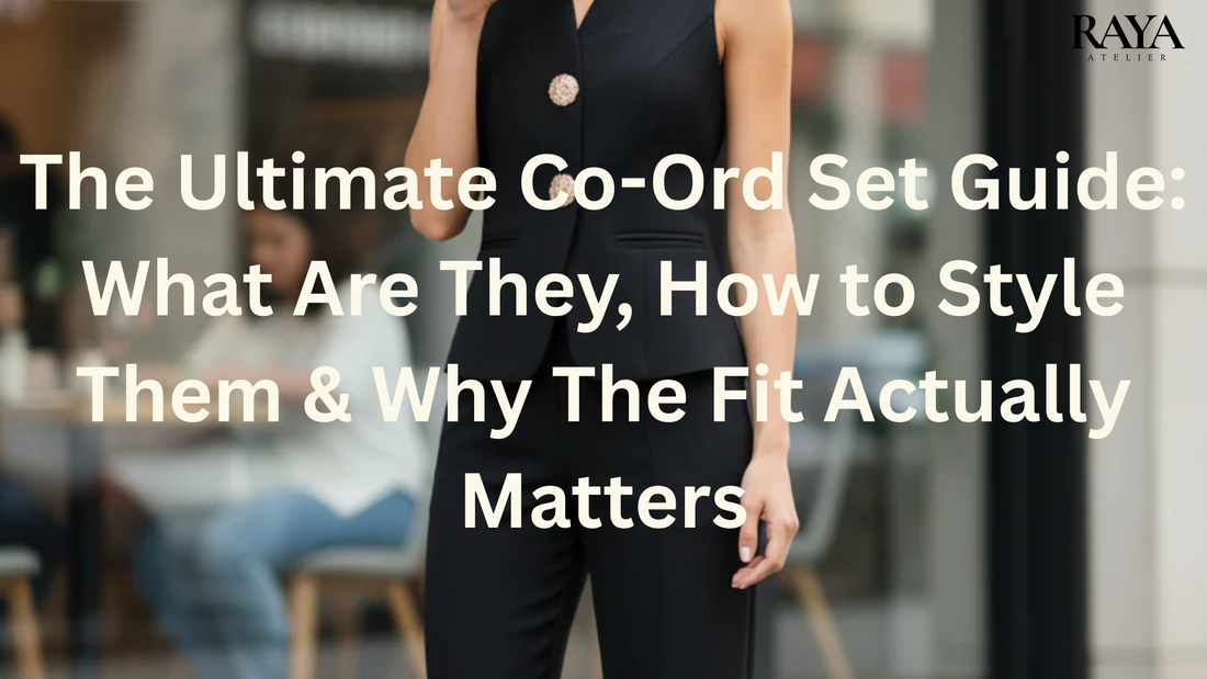 The Ultimate Co-Ord Set Guide: What Are They, How to Style Them & Why The Fit Actually Matters