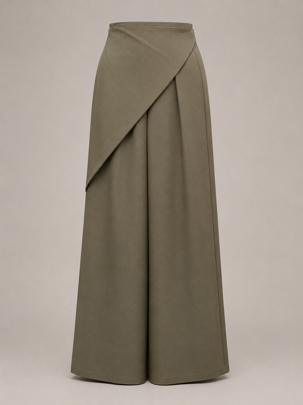 Sandstone Wrap Palazzo Pants