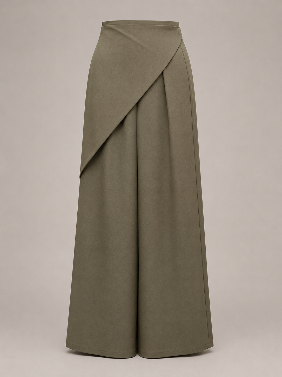 Sandstone Wrap Palazzo Pants