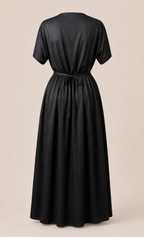 Noir Drape Coord Set
