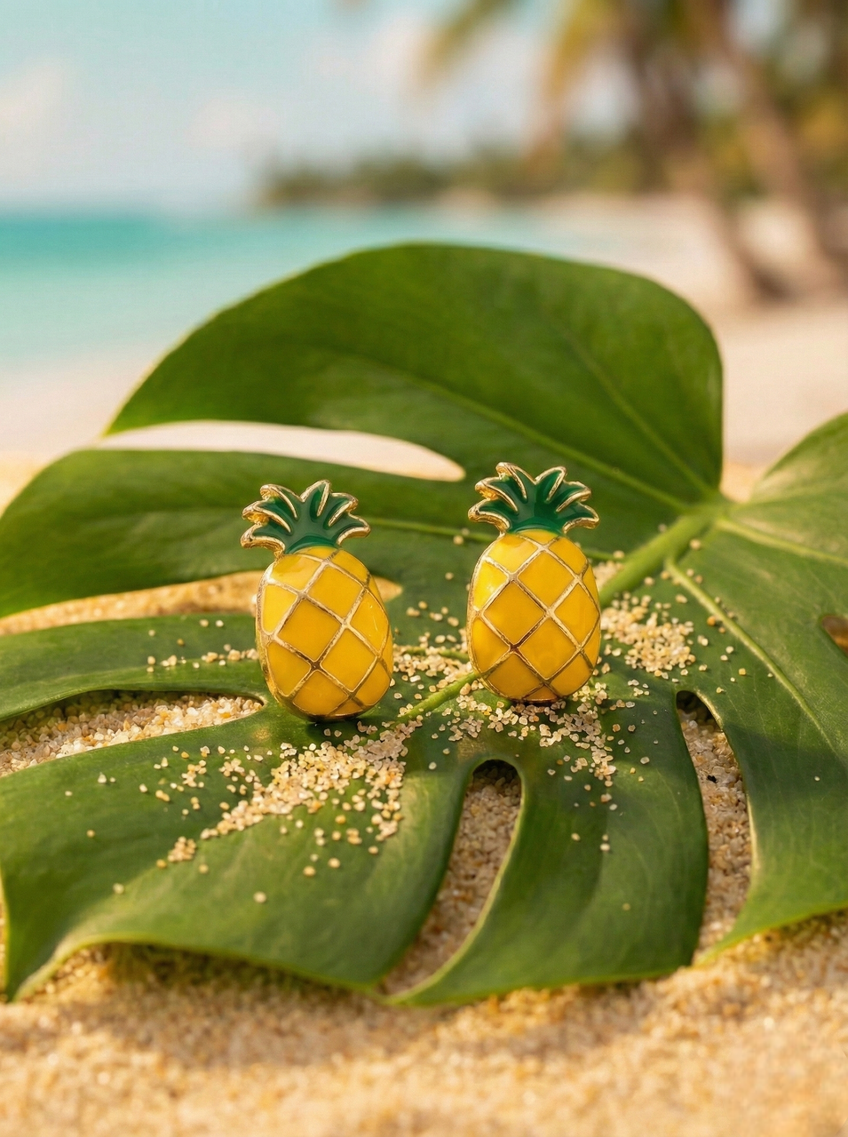 Pineapple Stud Earrings