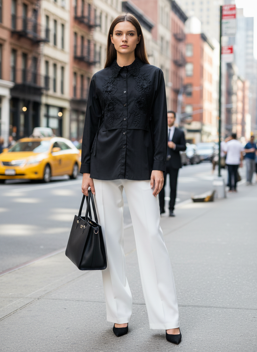 Bloom Collar Shirt
