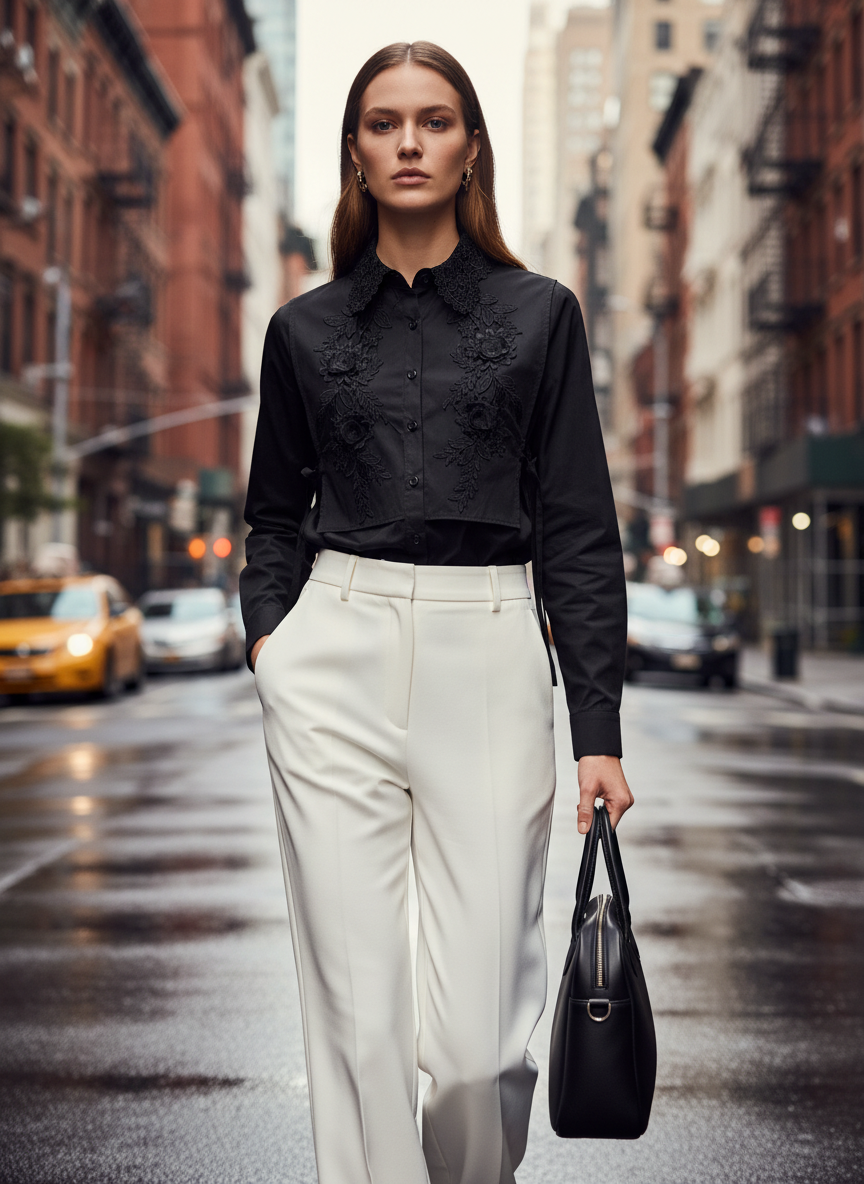 Bloom Collar Shirt