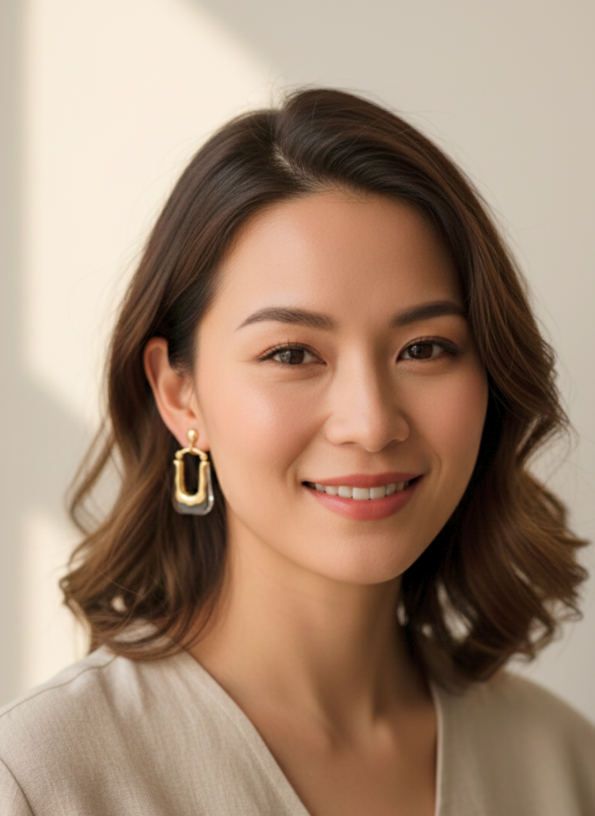 Clear Loops Earrings