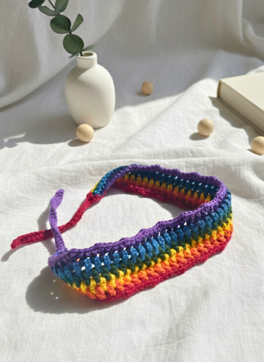 Rainbow Stripes Hair Band