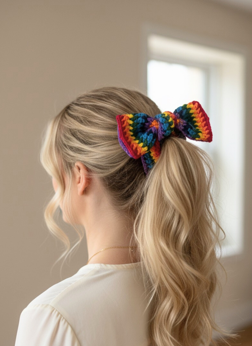 Rainbow Stripes Hair Band