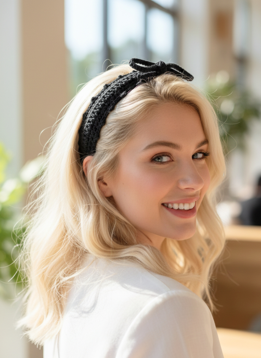 Woven Knit Hair Band