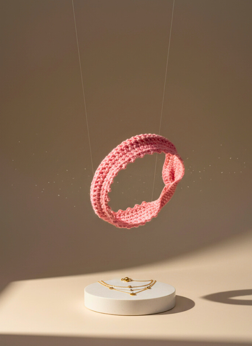 Woven Knit Hair Band