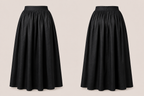 Noir Drape Coord Set