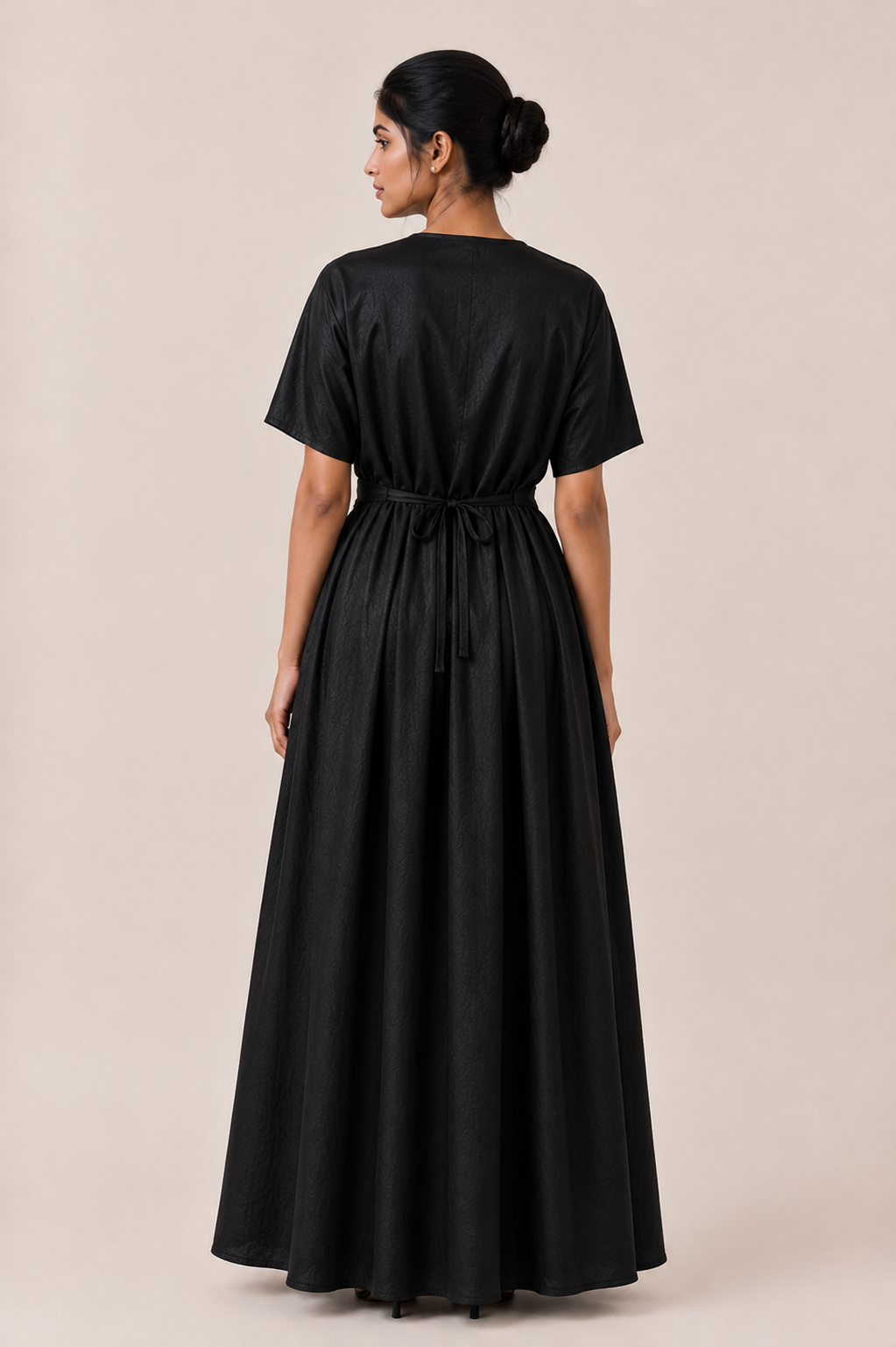 Noir Drape Coord Set