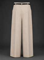 Sandstone Tailored Palazzo Pants
