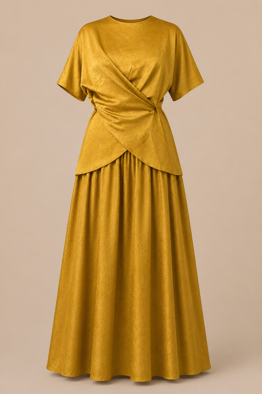 Saffron Drape Coord Set