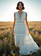 Wildflower Lace Maxi Dress
