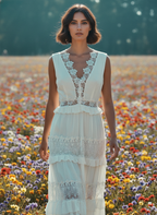 Wildflower Lace Maxi Dress