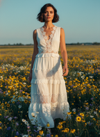 Wildflower Lace Maxi Dress